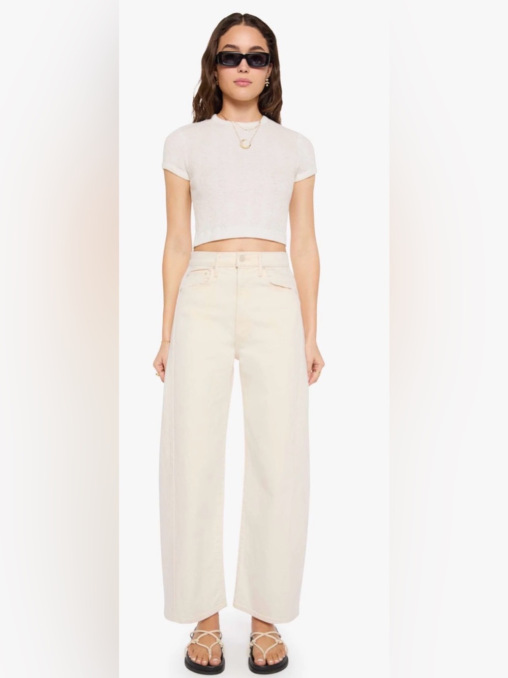MOTHER SUPERIOR the pipe barrel jeans